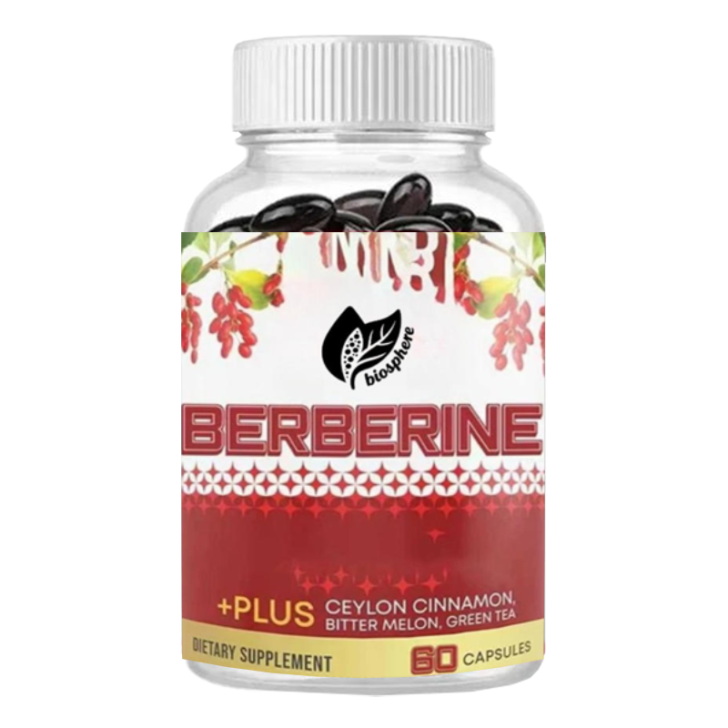 Berberine Hcl Capsule - Berberine HCL 1200mg, Mengandung Ekstrak Kayu