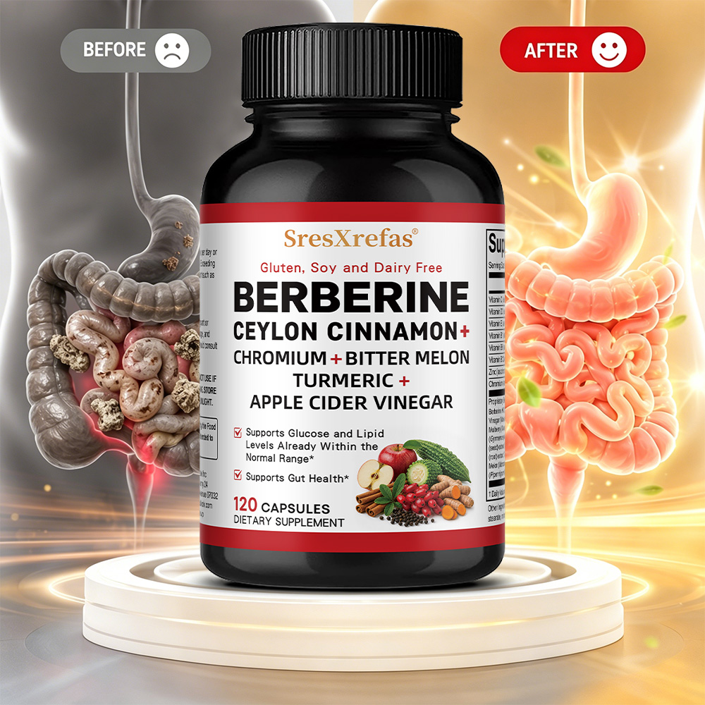 Berberine Hcl Capsule - Kapsul Kompleks Berberine HCL - Kayu