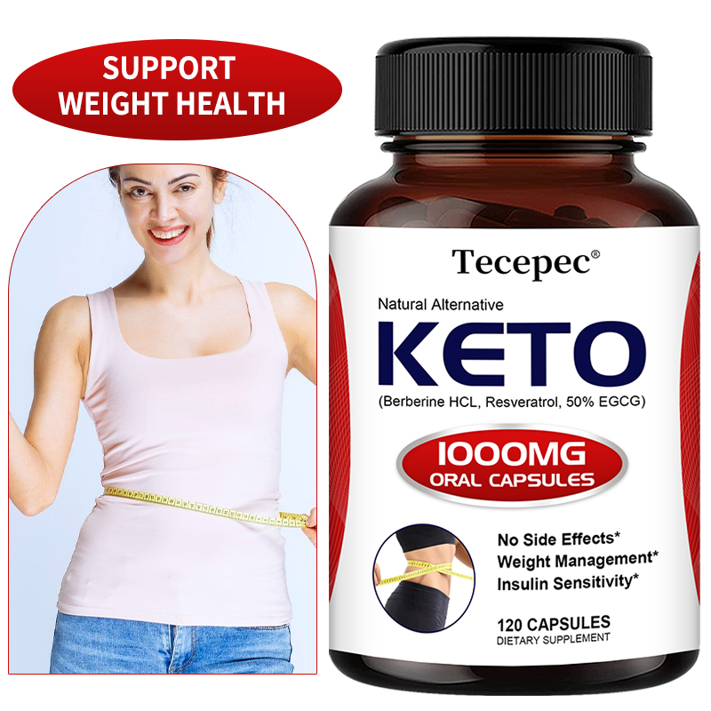 Berberine Hcl Capsule - Kapsul Keto, Mendukung Manajemen Berat Badan,