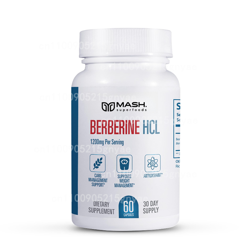 Berberine Hcl Capsule - Premium Berberine HCL 1500mg - Suplemen