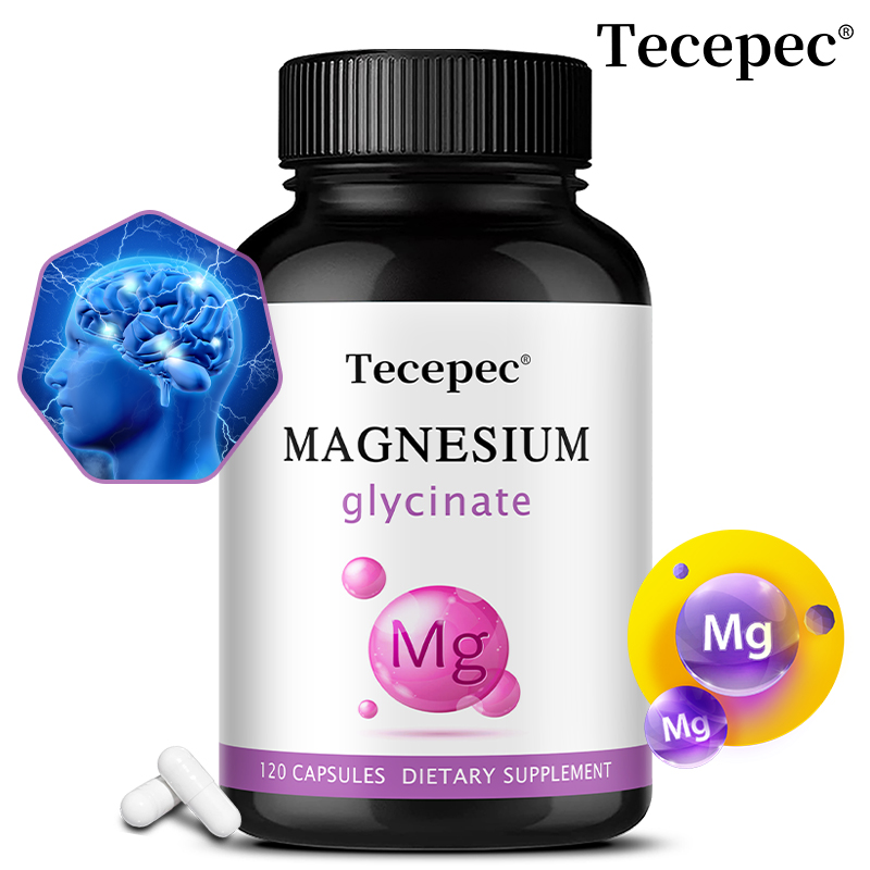 Magnesium Glycinate Capsule - Magnesium Glisinat 1000mg (Setara dengan 200mg