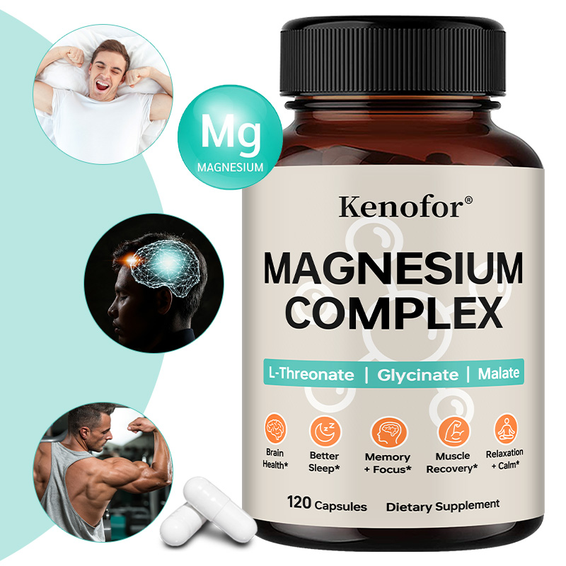 Magnesium Glycinate Capsule - Magnesium Complex 2340mg Kapsul - Malat,