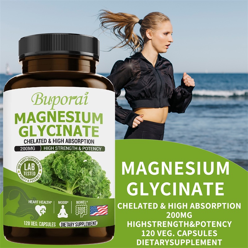 Magnesium Glycinate Capsule - Kapsul Magnesium Glisinat Membantu Mengurangi Stres