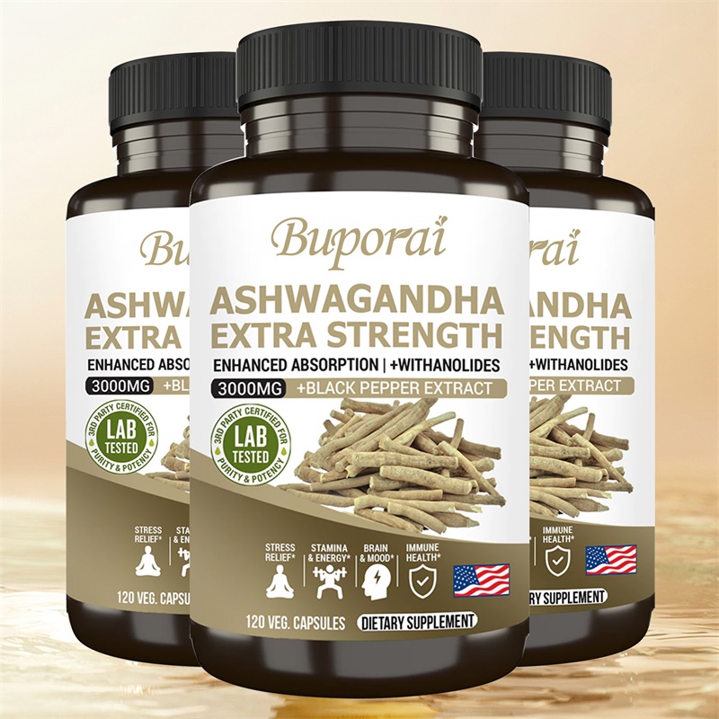 Ashwagandha Extract Root - Kapsul Ekstrak Akar Ashwagandha dengan Lada