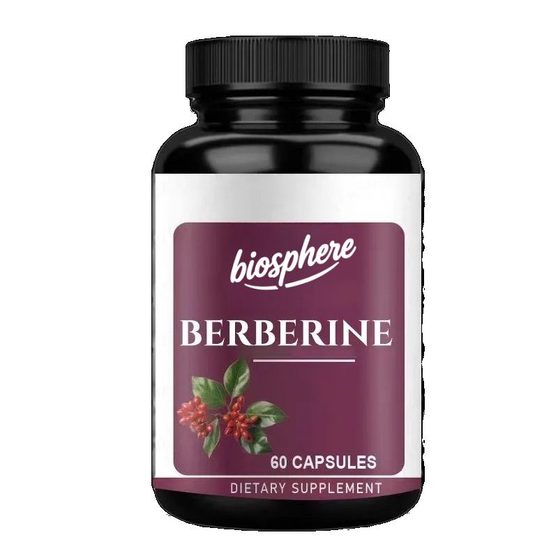 Berberine Hcl Capsule - Suplemen Berberin-60 kapsul vegetarian | Asam