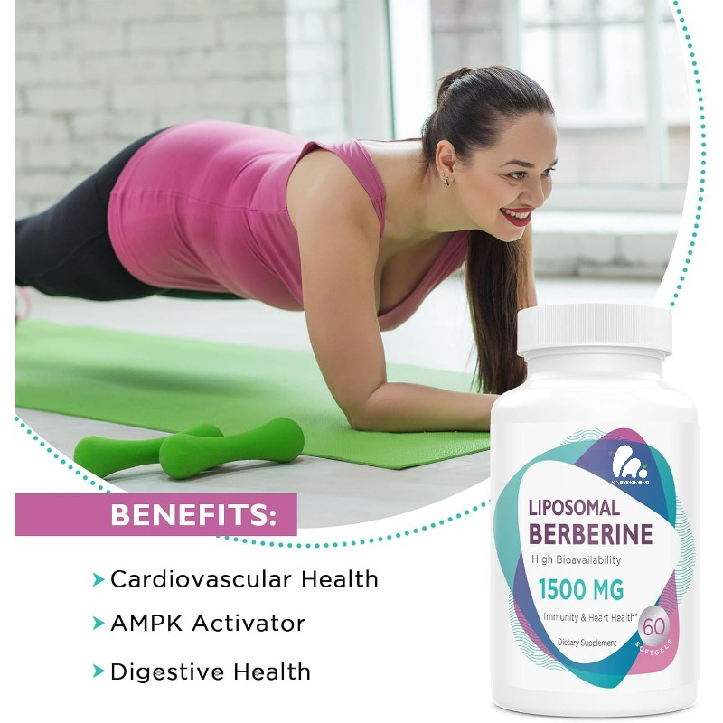 Suplemen Berberine HCL 1500mg  - Berberine Hcl Capsule ulasan dan harga