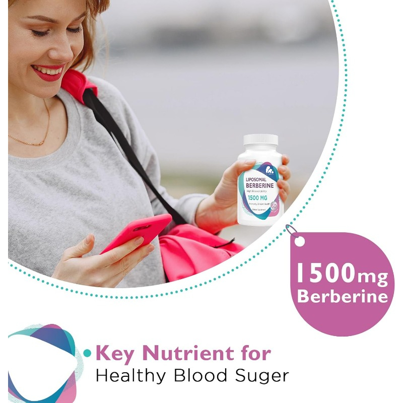 Suplemen Berberine HCL 1500mg  - Berberine Hcl Capsule ulasan dan harga