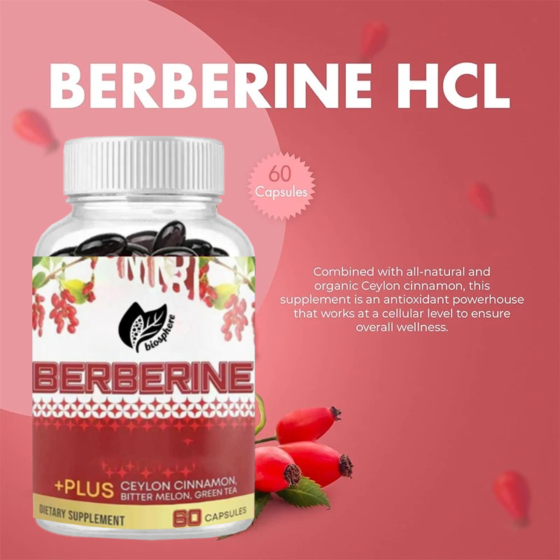 Berberine HCL 1200mg, Mengandu - Berberine Hcl Capsule ulasan dan harga