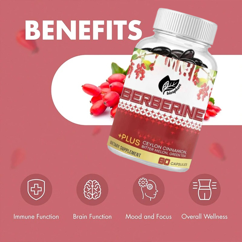 Berberine HCL 1200mg, Mengandu - Berberine Hcl Capsule ulasan dan harga