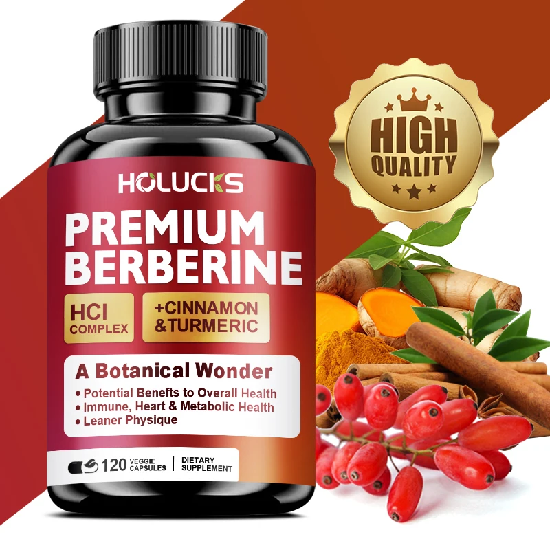 Holucks Premium Berberine HCl  - Berberine Hcl Capsule ulasan dan harga