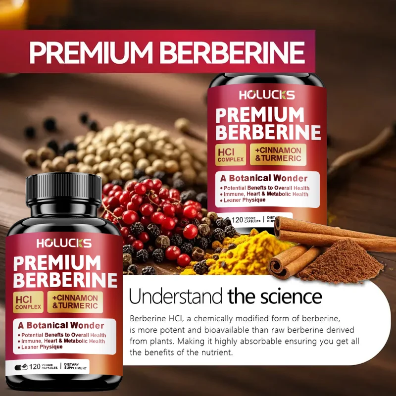Holucks Premium Berberine HCl  - Berberine Hcl Capsule ulasan dan harga