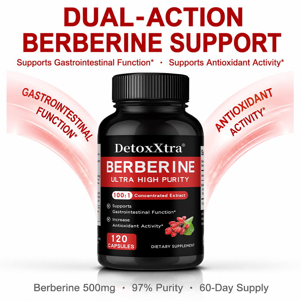 Kapsul Berberine HCL 500mg, Ek - Berberine Hcl Capsule ulasan dan harga