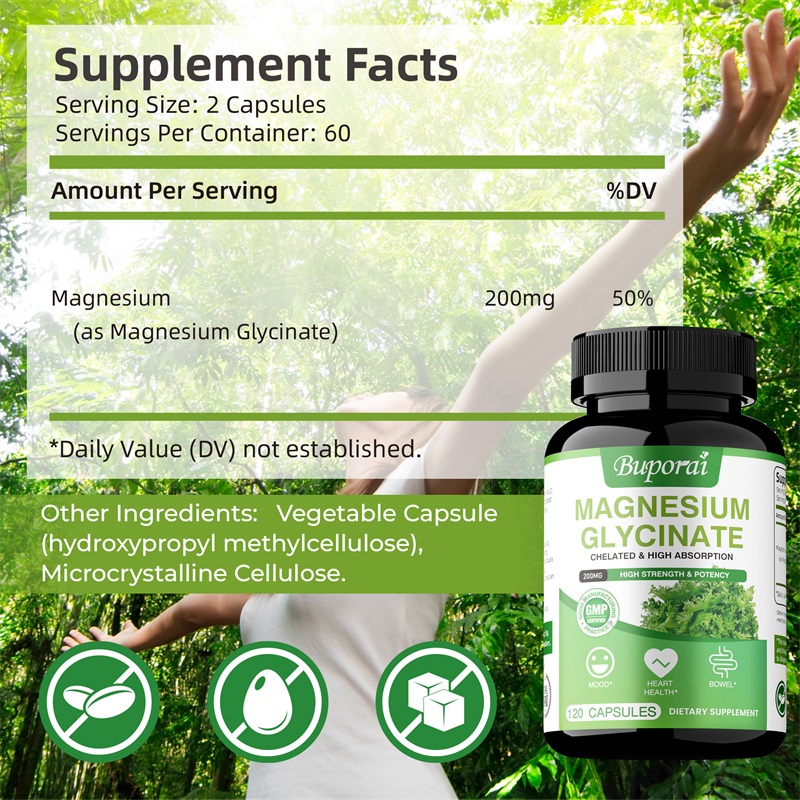 Magnesium Glycinate - Membantu - Magnesium Glycinate Capsule ulasan dan harga