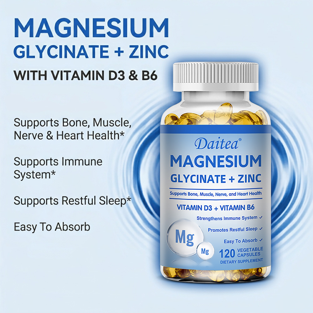Magnesium Glycinate + Zinc - M - Magnesium Glycinate Capsule ulasan dan harga