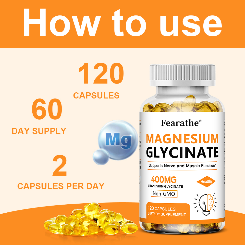 Kapsul Magnesium Glycinate 400 - Magnesium Glycinate Capsule ulasan dan harga
