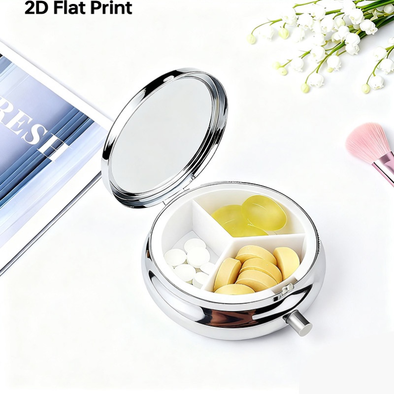 Kotak Pil Cetak 4 Kompartemen  - Nutrition Fitness Supplements ulasan dan harga