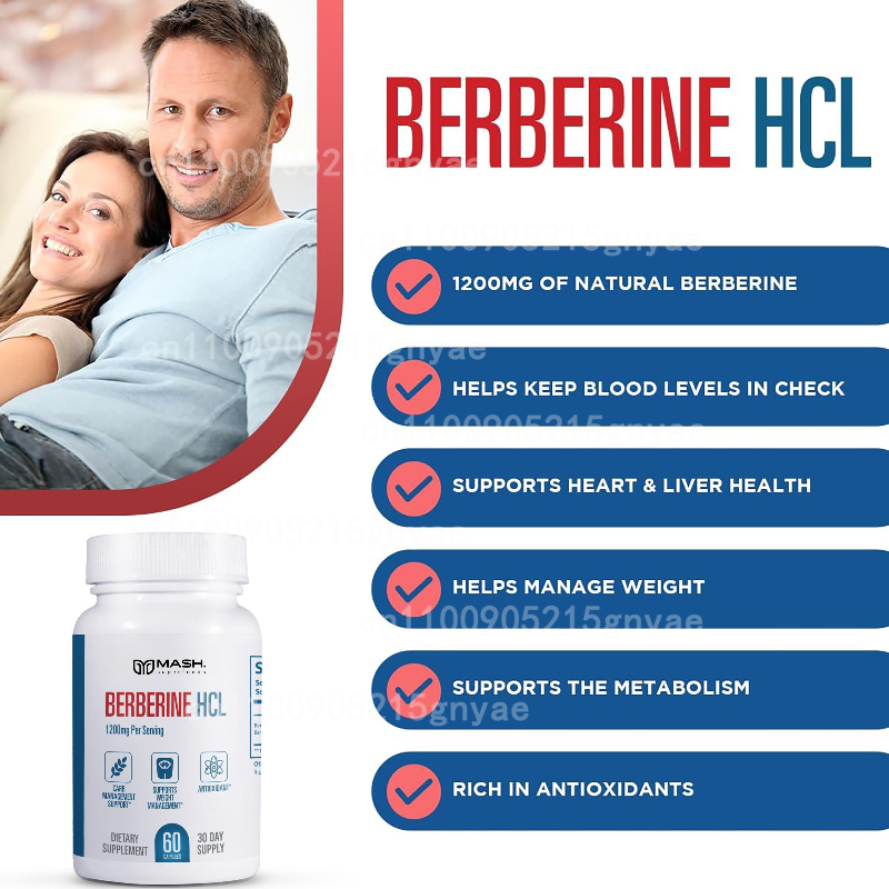 Premium Berberine HCL 1500mg - - Berberine Hcl Capsule ulasan dan harga