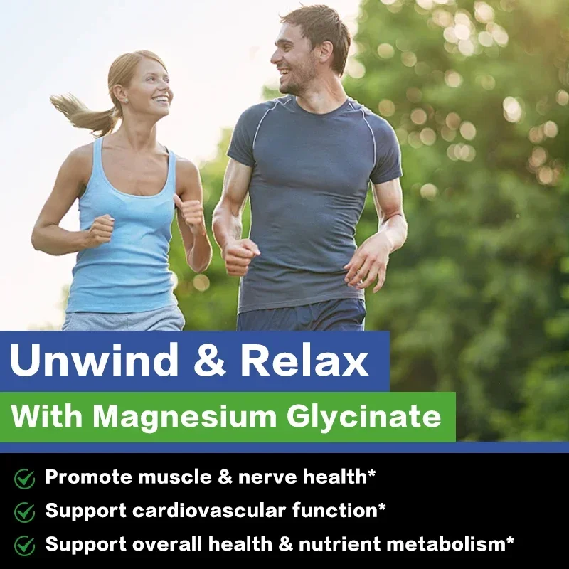 Magnesium Glycinate 500mg - Su - Magnesium Glycinate Capsule ulasan dan harga