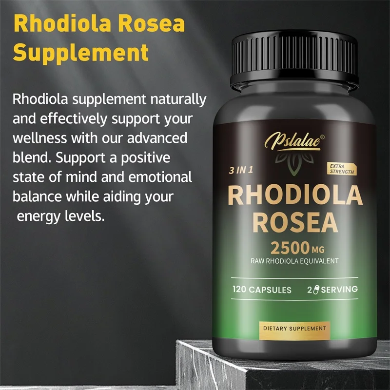 Suplemen Rhodiola Rosea Max -  - Ashwagandha Extract Root ulasan dan harga