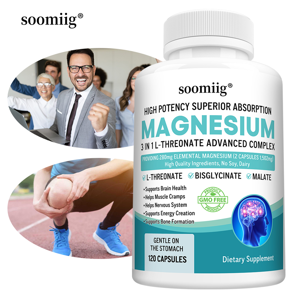 3-in-1 - Magnesium L-Threonate - Magnesium Glycinate Capsule ulasan dan harga