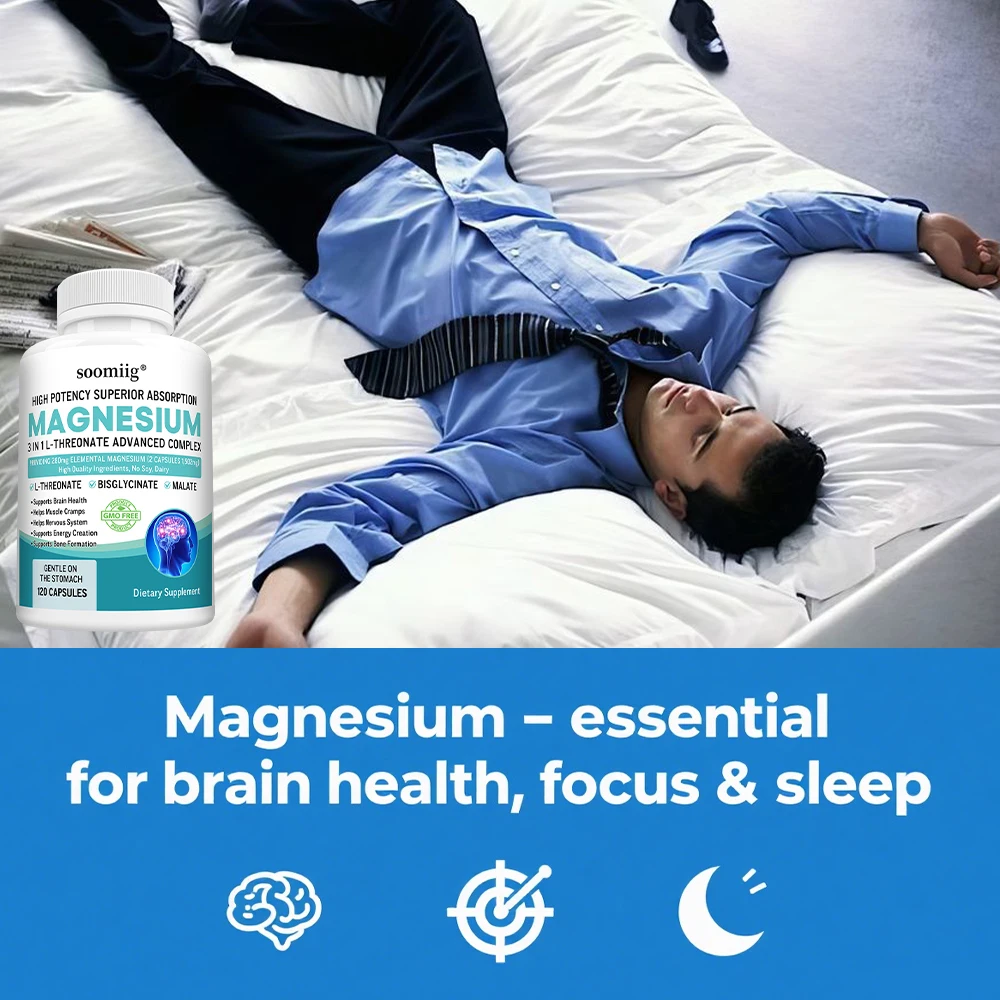 3-in-1 - Magnesium L-Threonate - Magnesium Glycinate Capsule ulasan dan harga