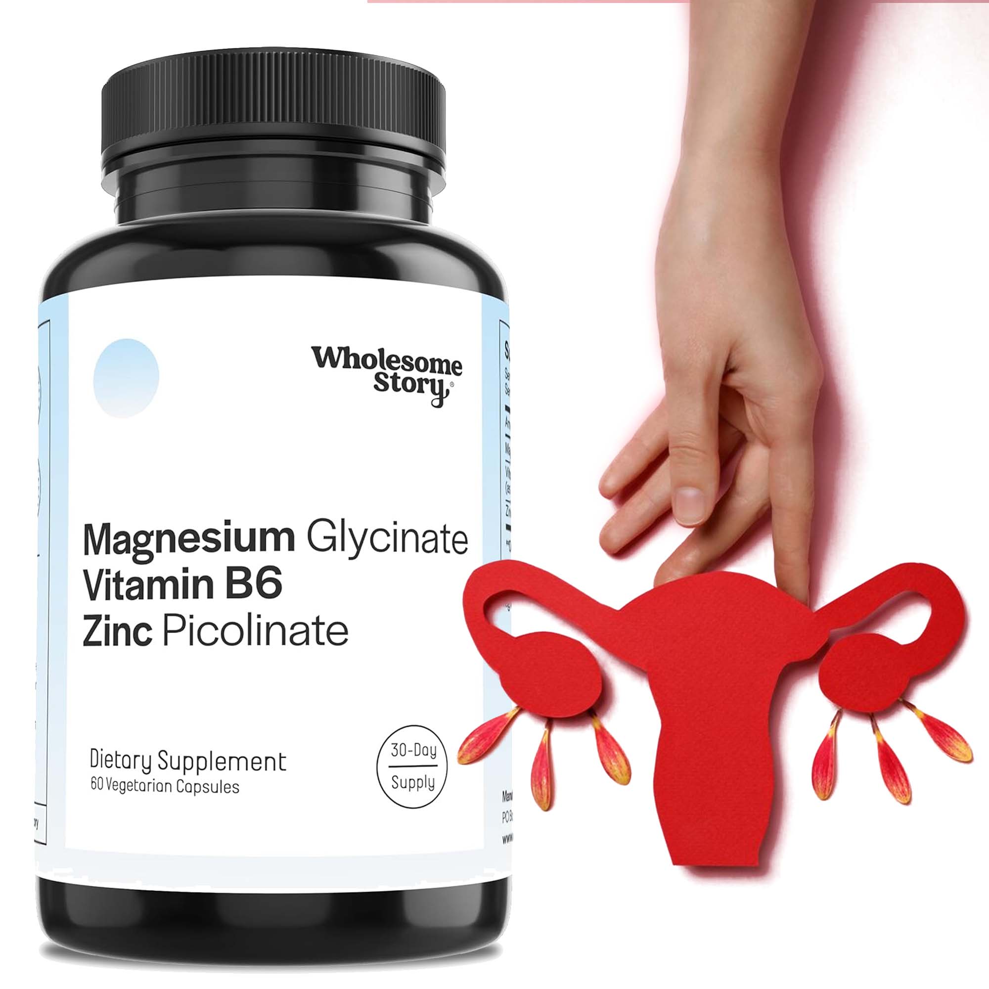 Suplemen Magnesium Glisinat, V - Magnesium Glycinate Capsule ulasan dan harga