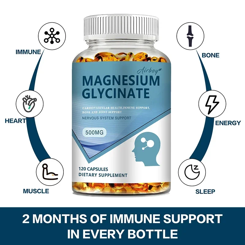 Magnesium glikinat-meningkatka - Magnesium Glycinate Capsule ulasan dan harga