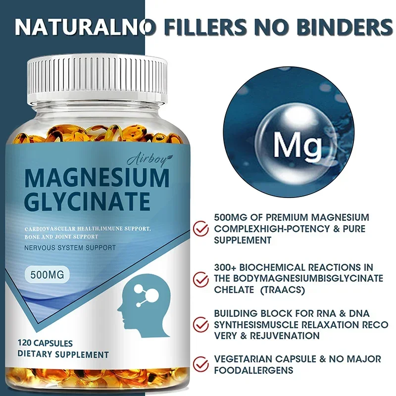 Magnesium glikinat-meningkatka - Magnesium Glycinate Capsule ulasan dan harga