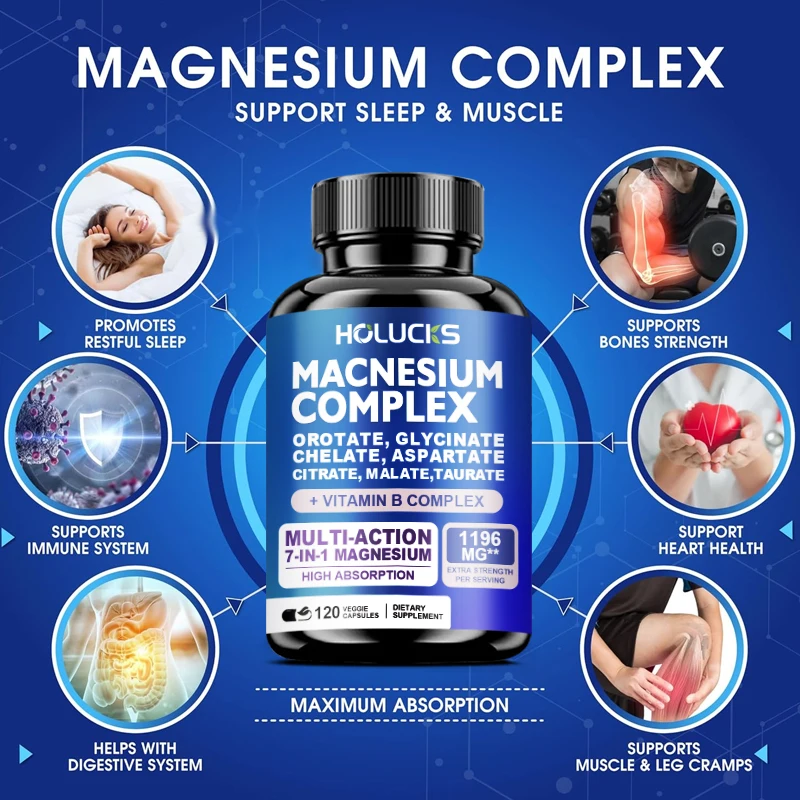 Magnesium kompleks 1000mg supl - Magnesium Glycinate Capsule ulasan dan harga