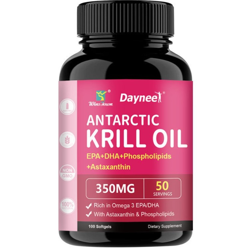 Kapsul lunak minyak krill mele - Nutrition Fitness Supplements ulasan dan harga