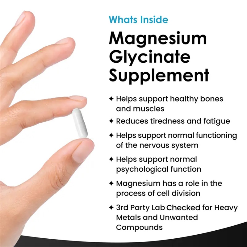 Kapsul Magnesium Glycinate - M - Magnesium Glycinate Capsule ulasan dan harga