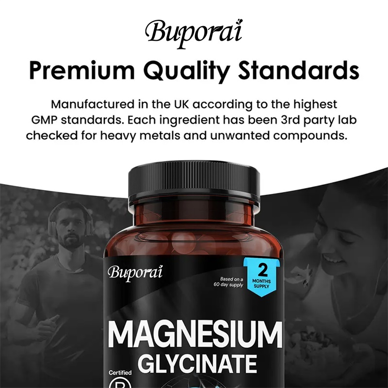 Kapsul Magnesium Glycinate - M - Magnesium Glycinate Capsule ulasan dan harga