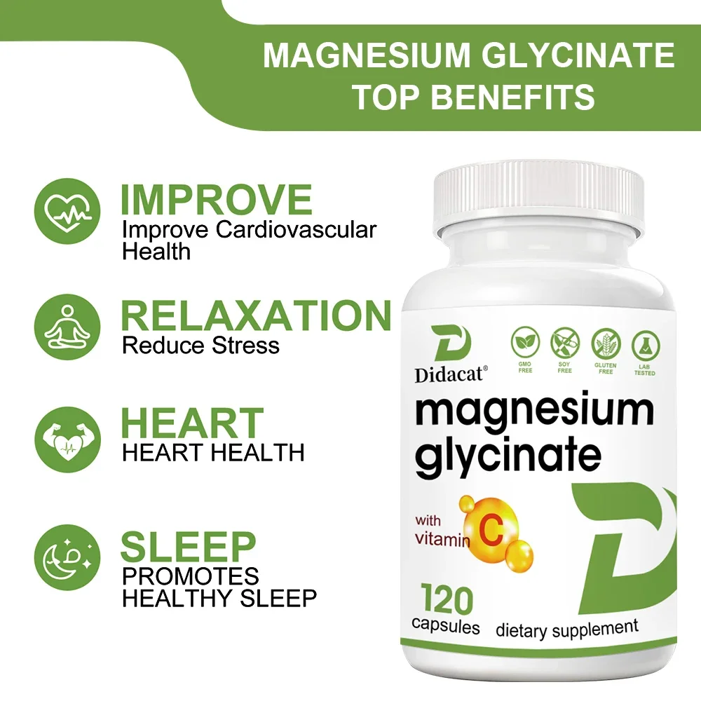 Magnesium glikinat 1000 Mg, 12 - Magnesium Glycinate Capsule ulasan dan harga