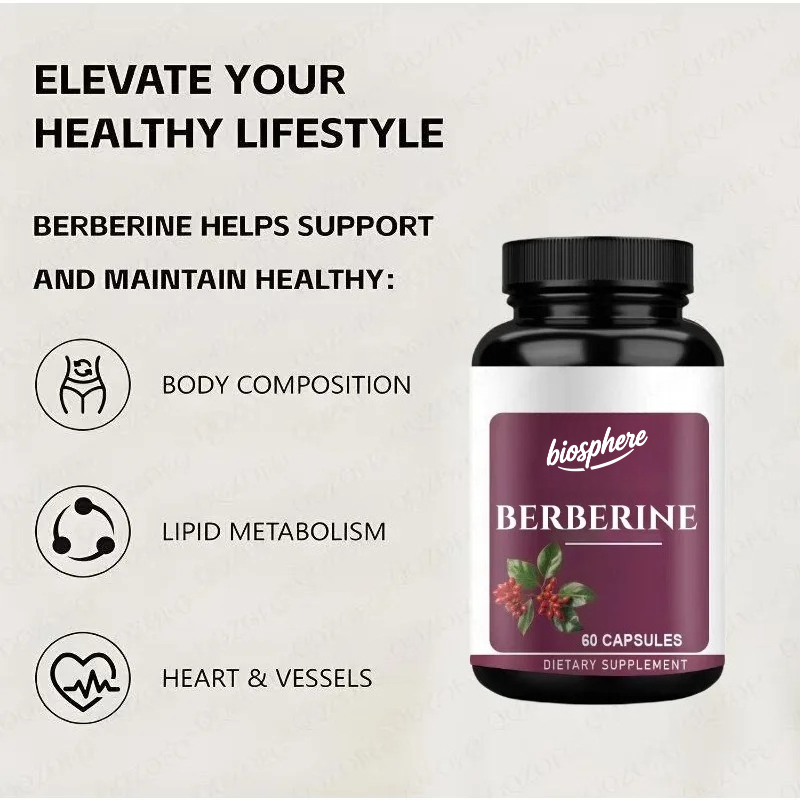 Suplemen Berberin-60 kapsul ve - Berberine Hcl Capsule ulasan dan harga