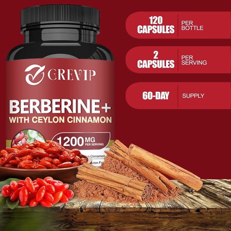 Premium berine HCL 1200 mg-men - Berberine Hcl Capsule ulasan dan harga