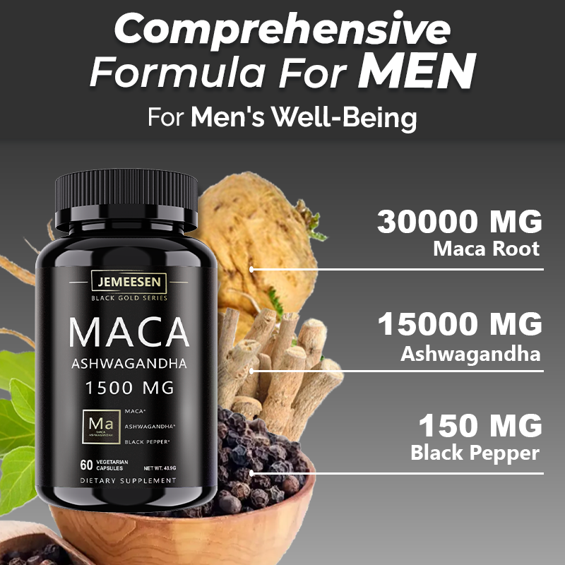 Kapsul Bubuk Akar Maca Organik - Ashwagandha Extract Root ulasan dan harga